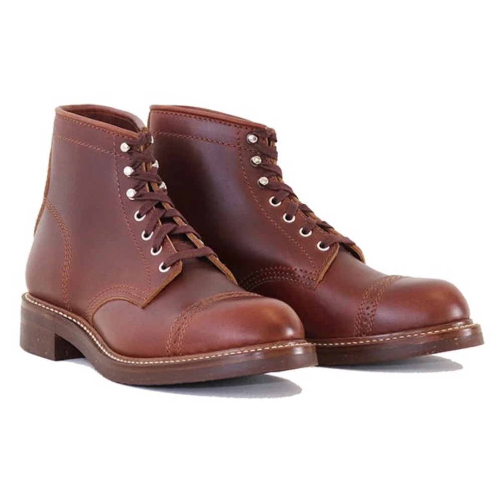 JOHN LOFGREN BOOTMAKER | COMBAT BOOTS | HORWEEN LEATHER CXL | TIMBER